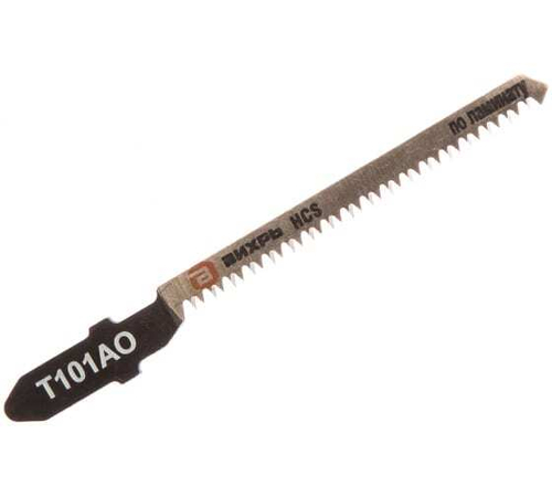 ПИЛКИ ДЛЯ ЛОБЗИКА ВИХРЬ T101АО 76Х50ММ