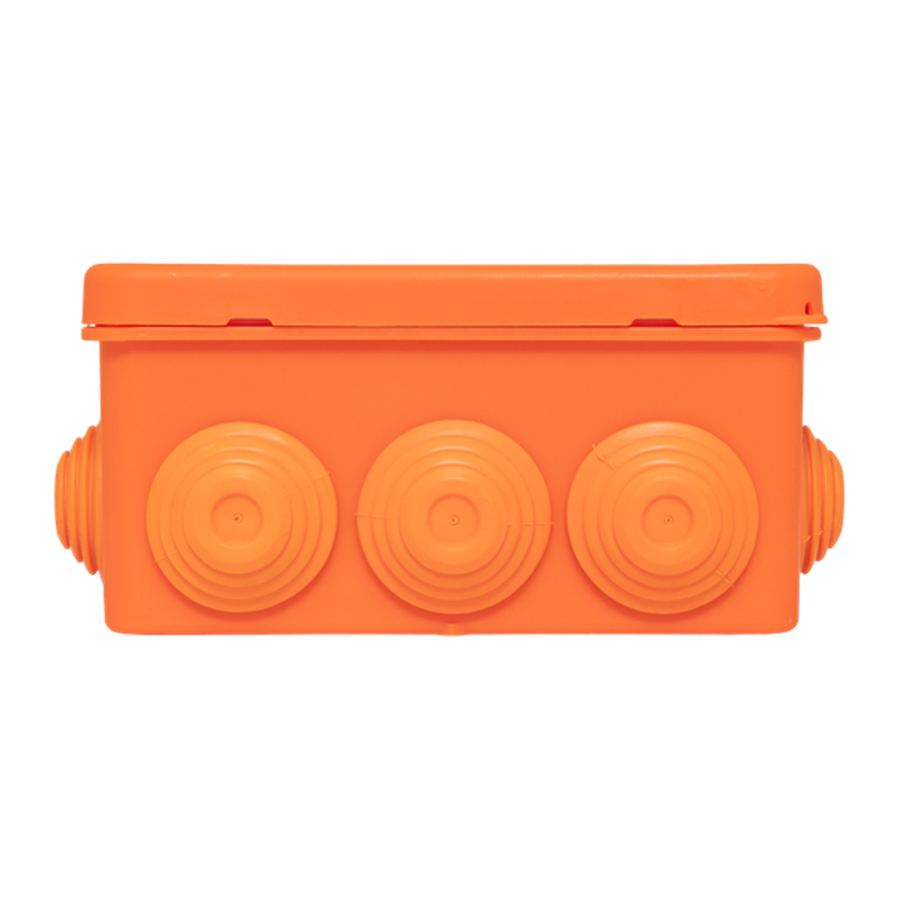 Коробка огнестойкая E45 100x100x50мм с клеммниками 6 полюсов 0,5-4мм2 IP55 HF EKF