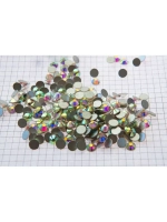 Стразы холодной фиксации стекло Crystal AB ss34