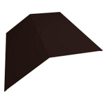 Конек плоский Grand Line Satin Ral 8017 145х145 мм резка