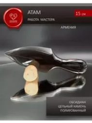 Атам из Обсидиана 14 см (под заказ)
