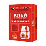 Клей для печной плитки жаростойкий Терракот, 25 кг