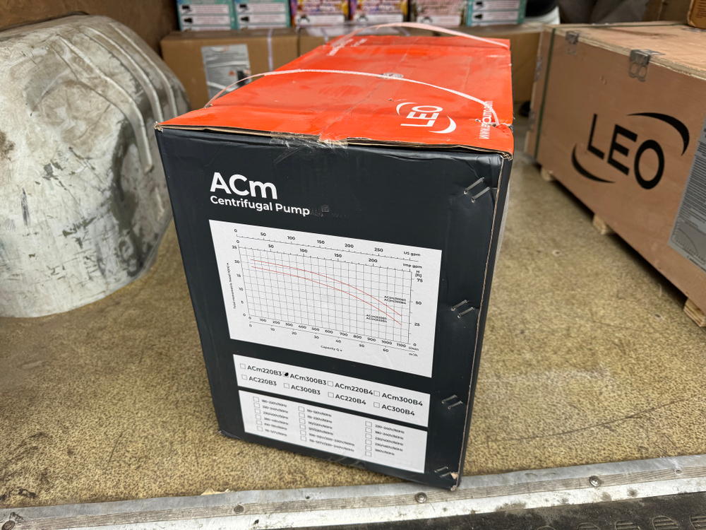Насос LEO ACm300B3