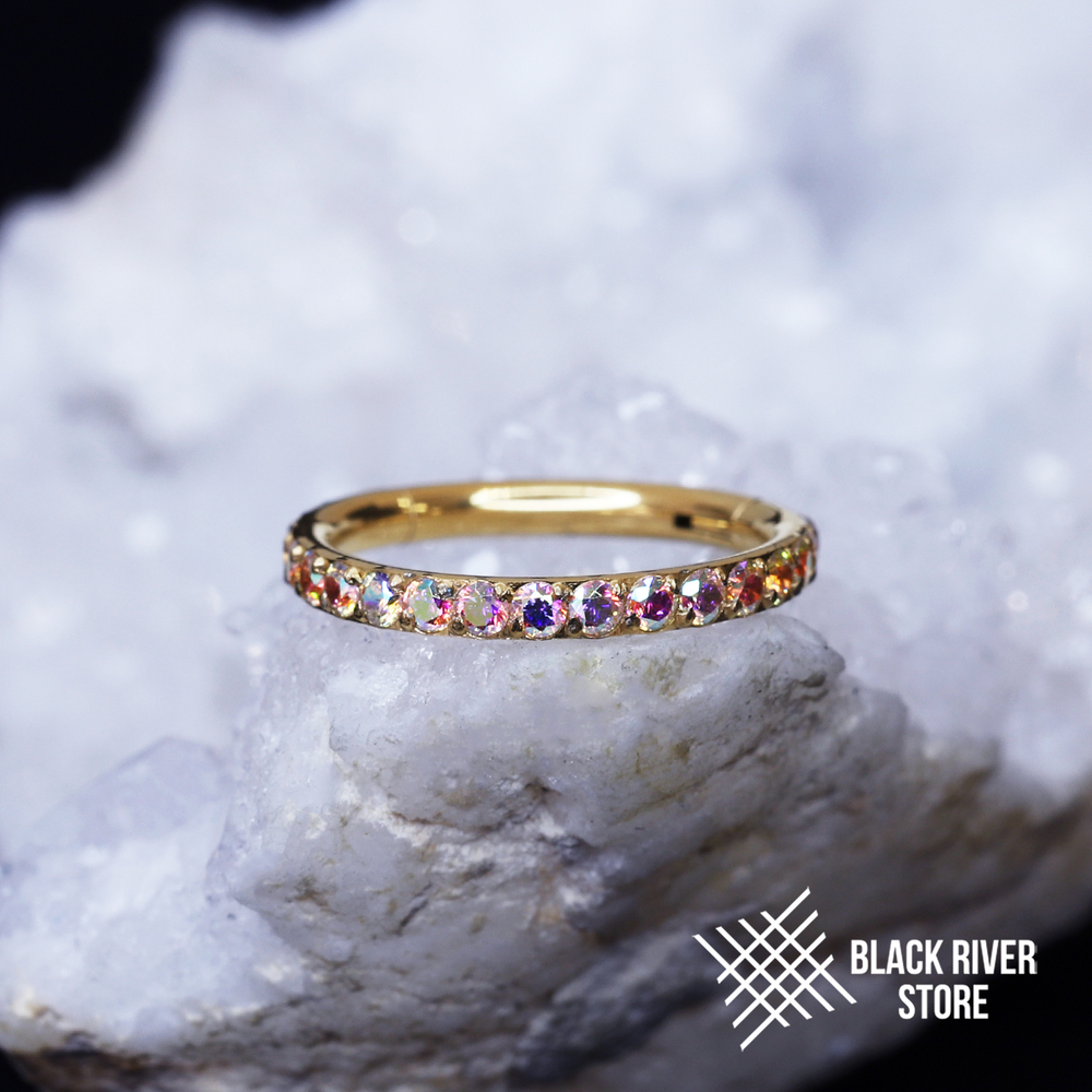 Кликер Twilight AB PVD Yellow 1.6мм