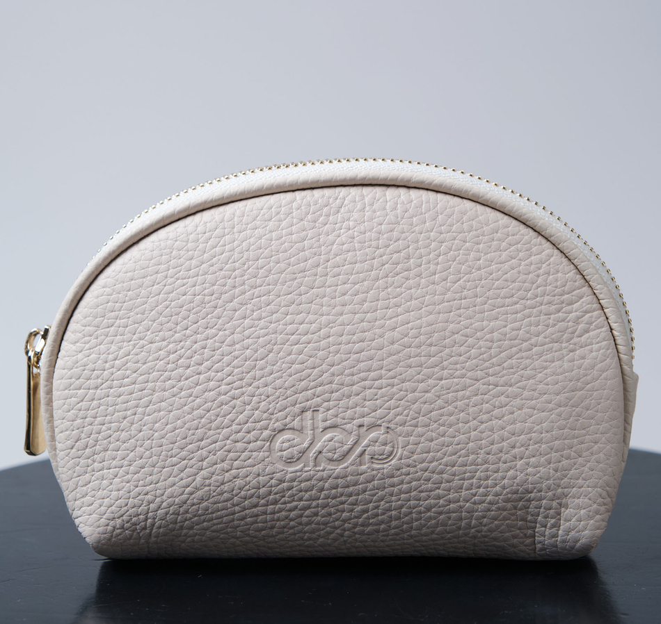 Косметичка кожаная DBR 15-41 ванильное молоко