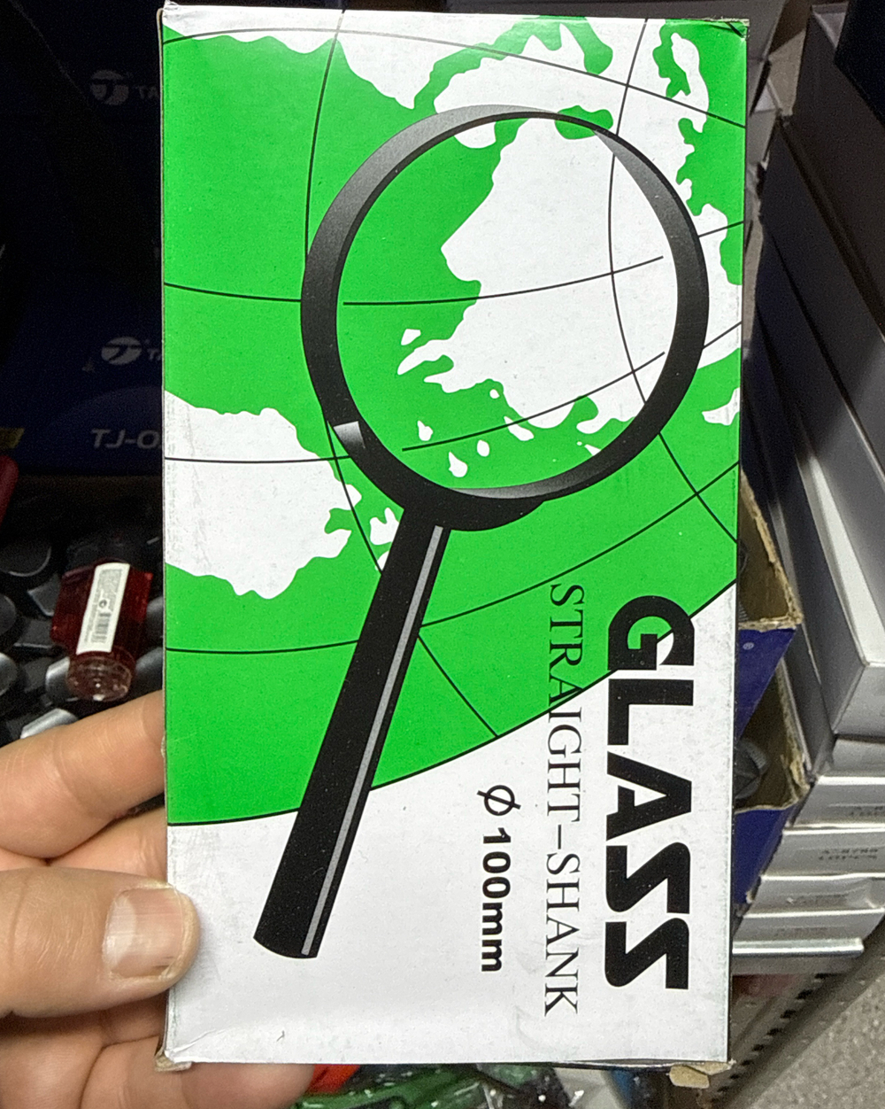 Лупа пластик 100 мм