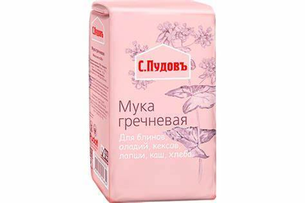 Мука гречневая, С.Пудовъ 0,5 кг.