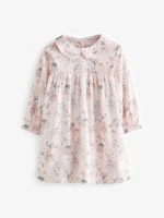 Рубашка ночная для девочки Next N76-507, 2 шт., Голубой, Молочный