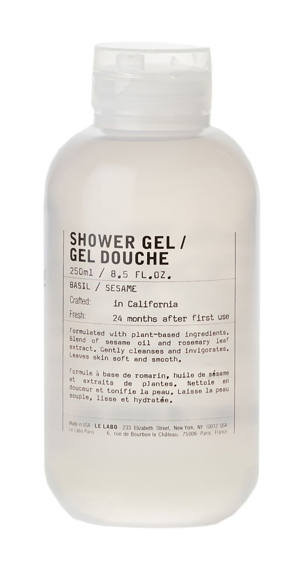 LE LABO BASIL гель для душа 75ml