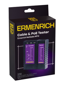 Кабельный тестер Ermenrich NetGeeks NP10