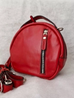 Сумка из натуральной кожи через плечо