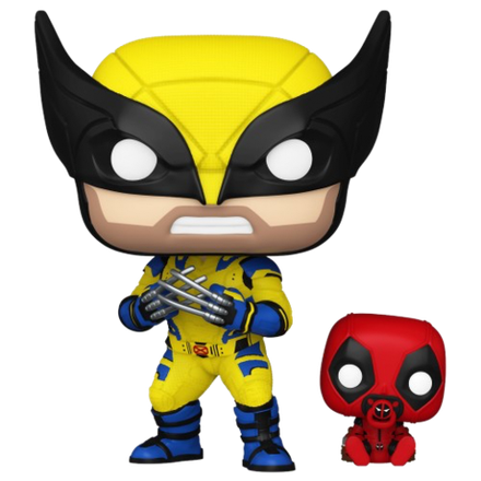 Фигурка Funko POP! Bobble Marvel Deadpool 3 Wolverine with Babypool