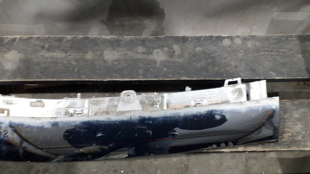 Накладка переднего бампера Mercedes GLE (C292) 15-19 Б/У Оригинал A2928852200