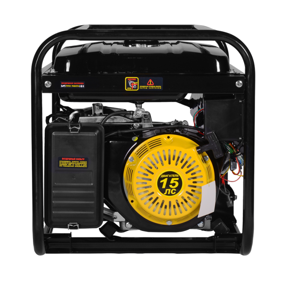 Портативный бензогенератор Huter DY8000LX