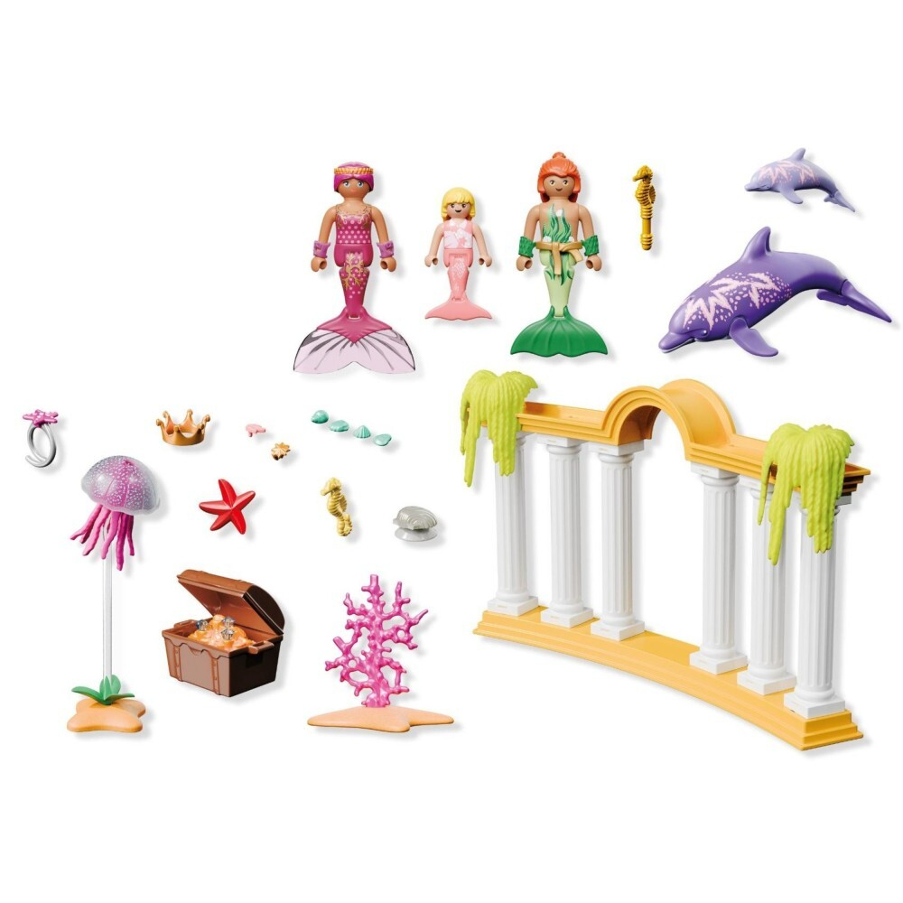 Playmobil - Принцесса Волшебные русалки с сокровищами и дельфином 71861