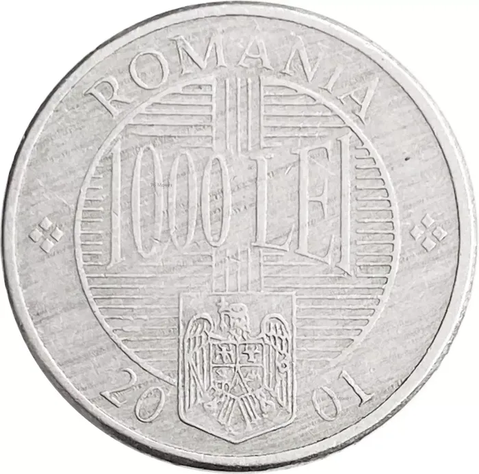 1 000 лей 2001 Румыния