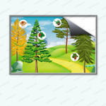 Комплект развивающий Природа: Хвойные деревья 2189