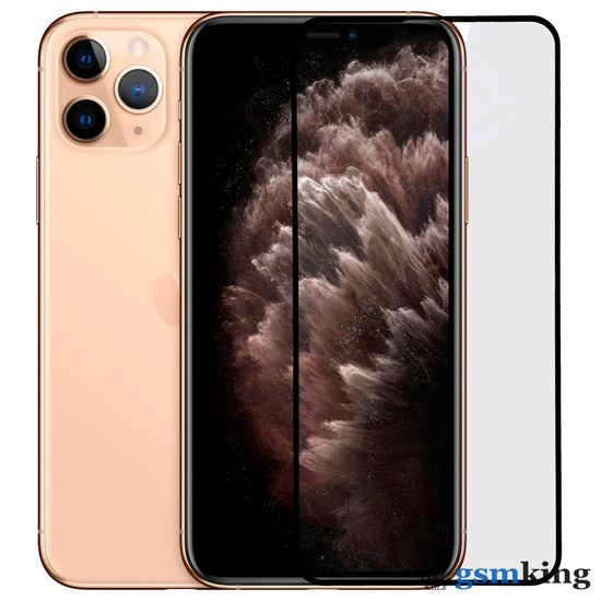 Tempered Glass 3D Full Cover for iPhone X/XS/11 Pro Black