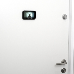 Видеоглазок для входной двери Dewang B43 с датчиком движения и записью на карту памяти