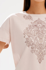 23530 Футболка женская (латте)