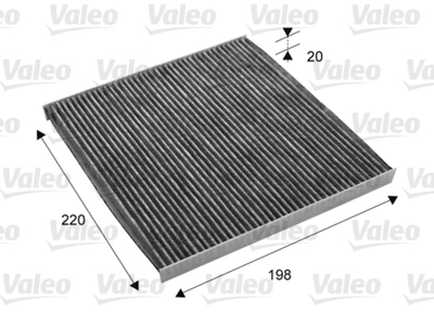 VALEO - 715701-VAL - Filter, cabin air