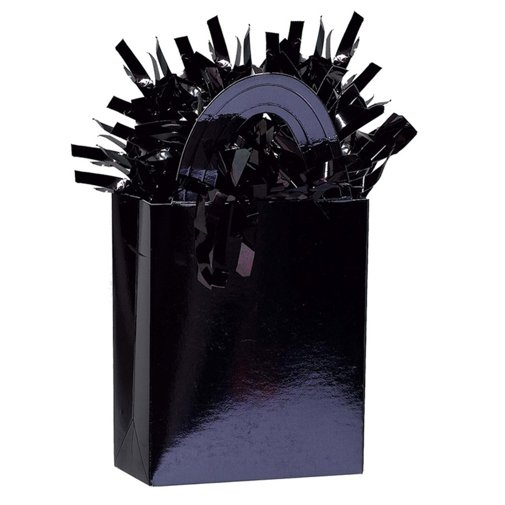 Грузик для шара Сумочка 160гр (Черный)