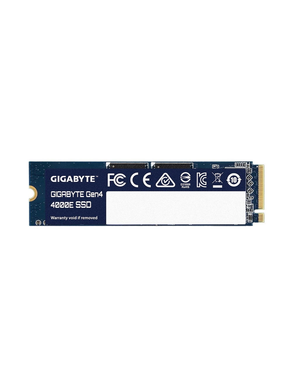 Gigabyte SSD M.2 500GB 2280  Gen4 4000E SSD PCI Express 4.0x4, NVMe 1.4, 3600/3000, MTBF 1.5M, 3D NAND, 300TBW, RTL