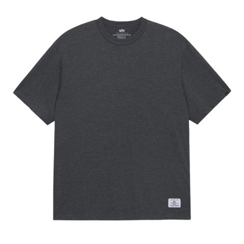 Футболка Alpha Industries Essential Gen II Dark Charcoal Heather (Темно-Серый)