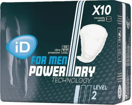 ID урологические прокладки для мужчин Level 2, 10 шт