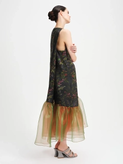 Платье с воланами OLA OLA