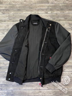 Комбинированная куртка Kiton