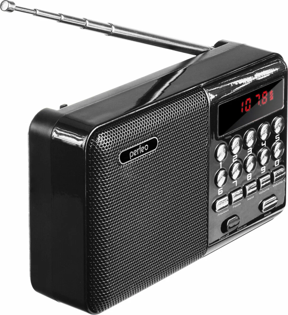 Радиоприёмник аккумуляторный PERFEO PALM USB/FM