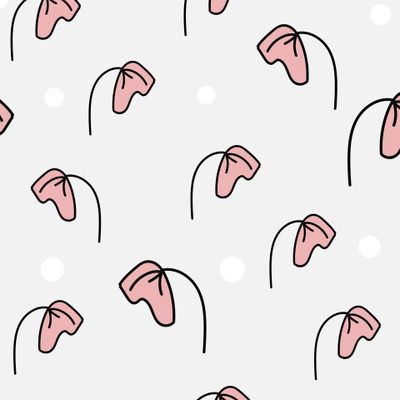 цветочный принт