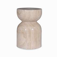 Кофейный стол Sand Ø28х45 см, бежевый индийский мрамор