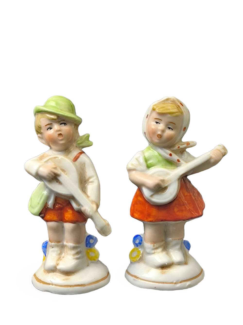 Пара статуэток (миниатюр) "Мальчик и девочка" Германия