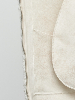 Демисезонная эко шуба Чебурашка, удлиненная куртка оверсайз, Северина (арт. C1257-2ri020bz)