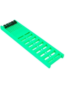 Поводочница пружинная на 20 поводков, 220х60 мм