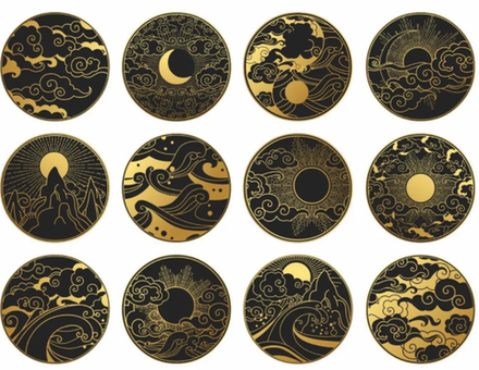 Бирдекель для кружек "Восточный стиль", 10 см х 10 см х 0,5 см