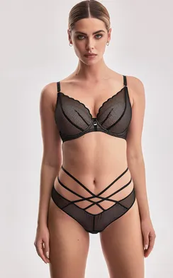 Трусы-стринги Chita Stringi Czarny