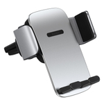 Автомобильный держатель Baseus Easy Control Clamp Car Mount Holder (На воздуховод) - Silver