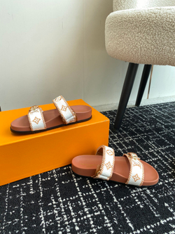 Louis Vuitton Bom Dia Flat Comfort Mule (5 colors)