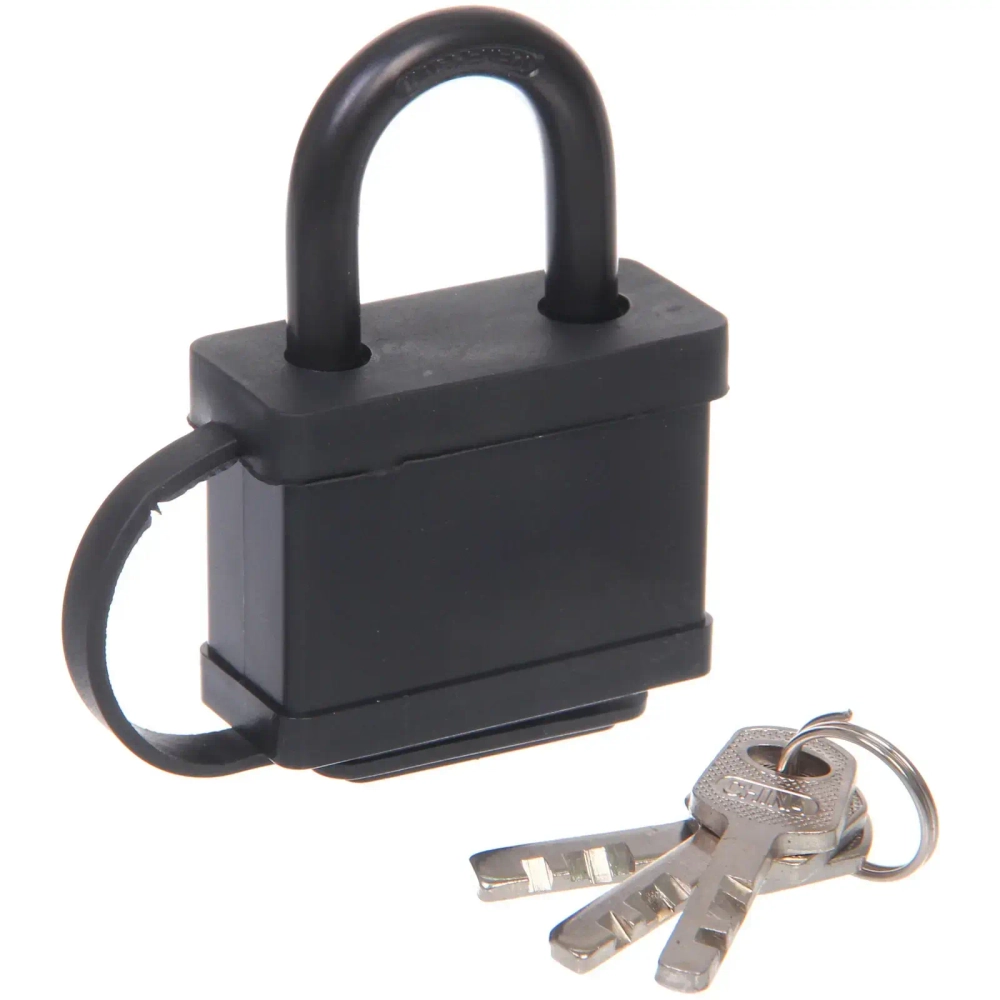 Замок навесной 50мм черный, блистер