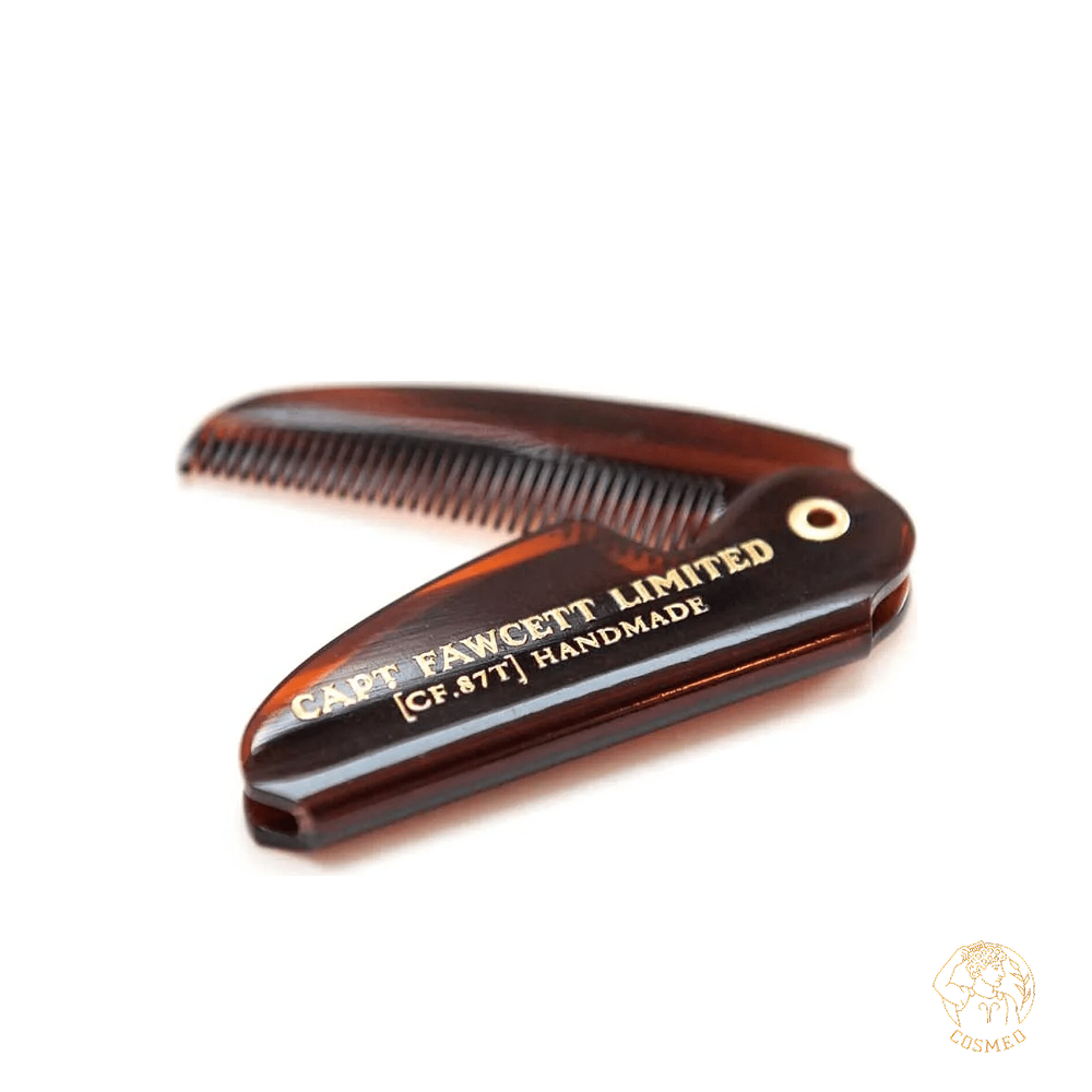 Расческа для усов Captain Fawcett Folding Pocket Moustache Comb