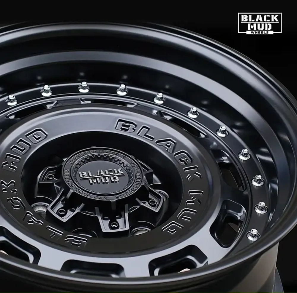 Диск колёсный литой BLACK MUD M580C R18 8,5 ET0 Matte Black