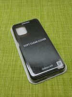 Samsung Galaxy A12 (SM-A125F)  / Чехол (накладка-бампер) (черный) (ORIG)