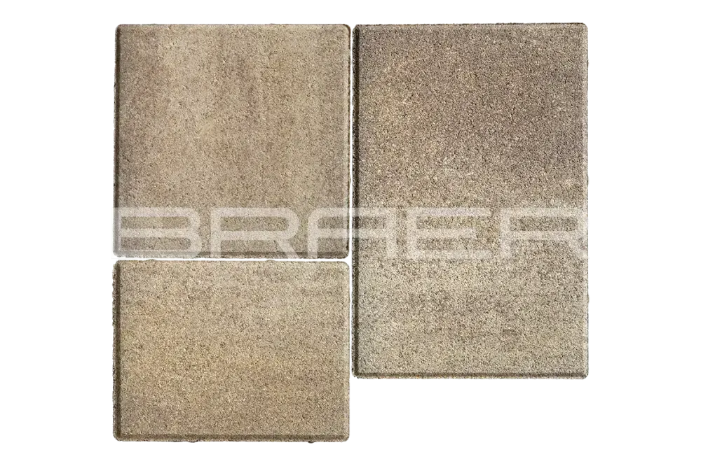 Тротуарная плитка Braer Старый город Венусбергер, Color Mix Степь, 40 мм