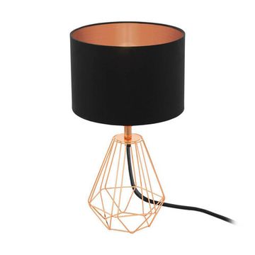 Настольная лампа 1*E14 95787 черный/медный CARLTON 2 Eglo