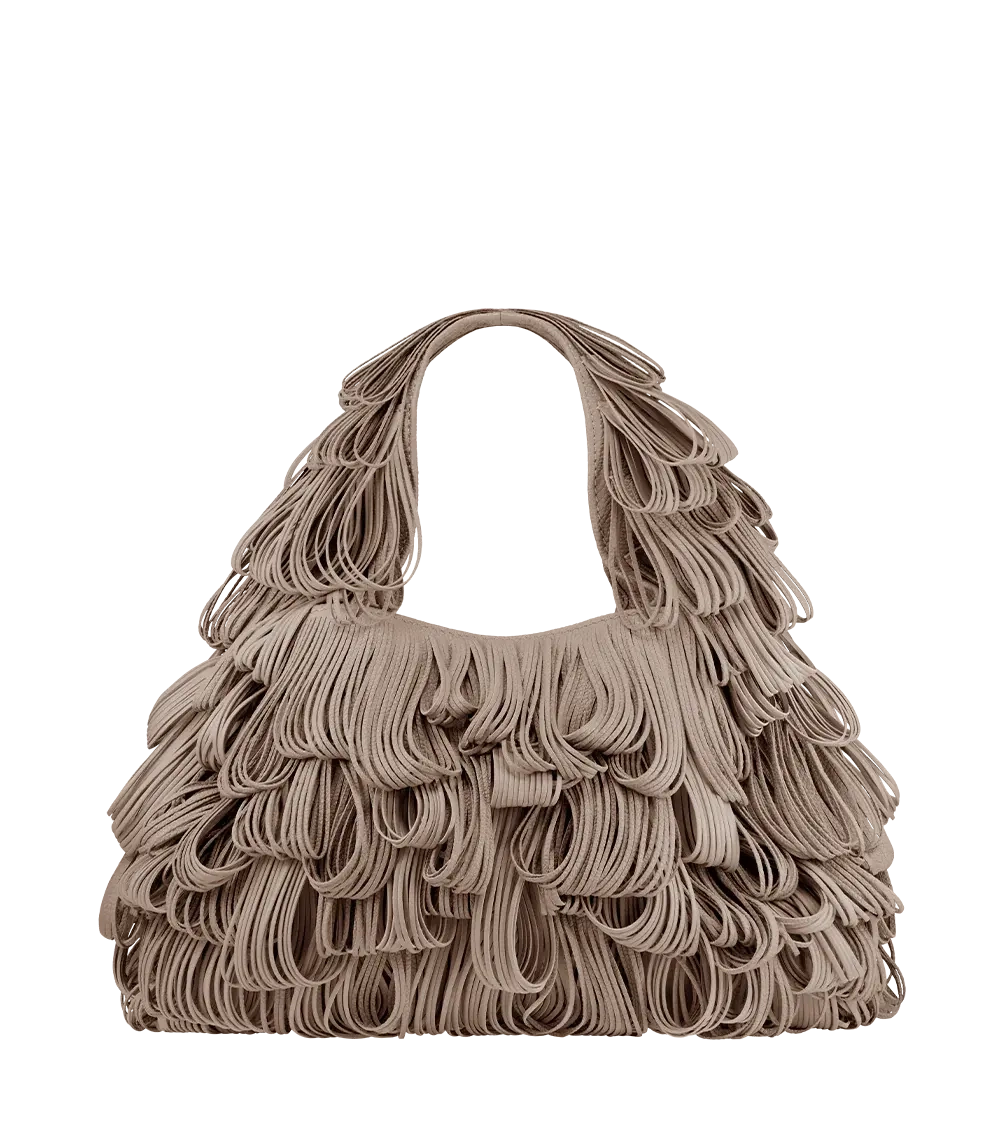 POLENE СУМКА NUMERO NEUF MINI, ТЕМНО-СЕРЫЙ