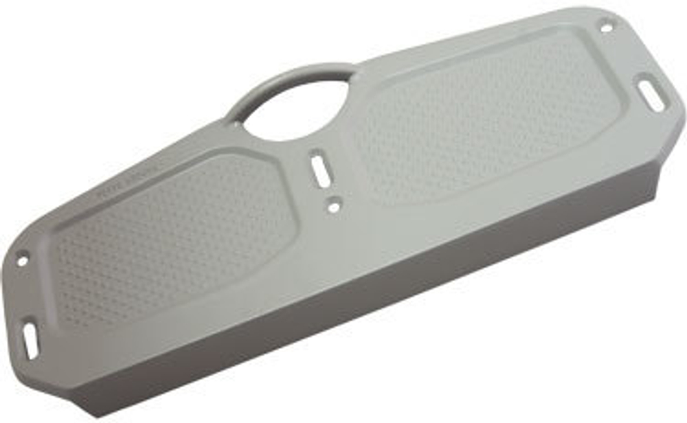 Алюминиевая транцевая пластина регулируемая (серая) DJ1202_New