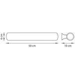 Настенный светодиодный светильник Blanda Lightstar 801837